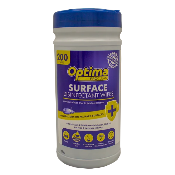wipes optima disinfectant 200 - YHS